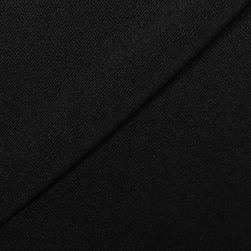 BARNEYS NEW YORK ウォッシャブル ボディシェルテーパードパンツ BLACK