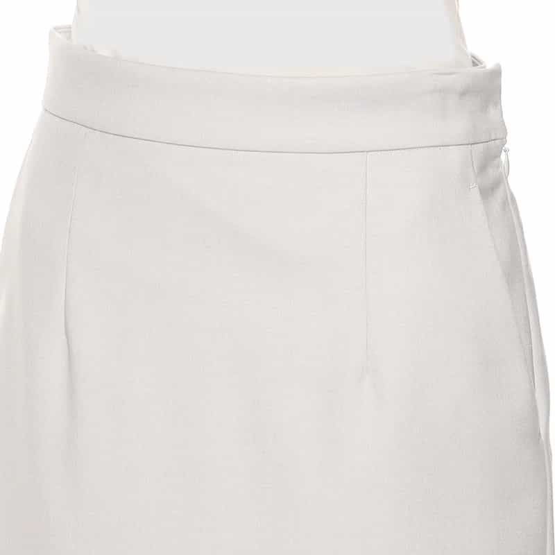 BARNEYS NEW YORK ウォッシャブルロングタイトスカート LIGHT BLUE