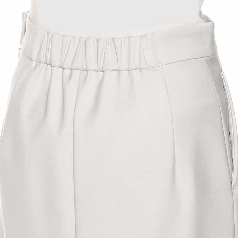 BARNEYS NEW YORK ウォッシャブルロングタイトスカート LIGHT BLUE