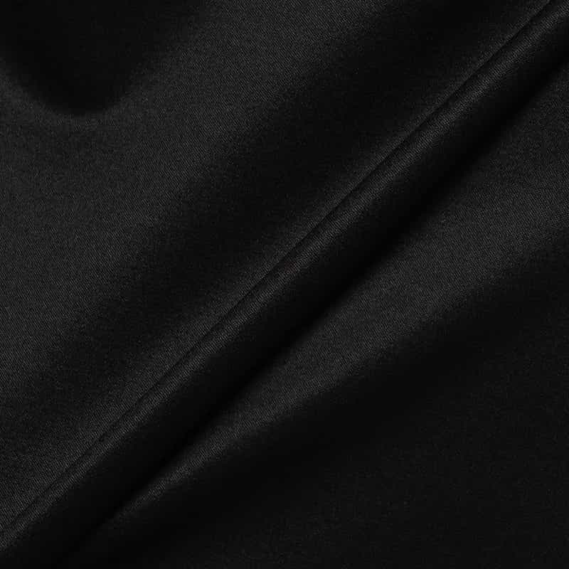 BARNEYS NEW YORK セットアップウォッシャブルシャイニージャージースカート BLACK