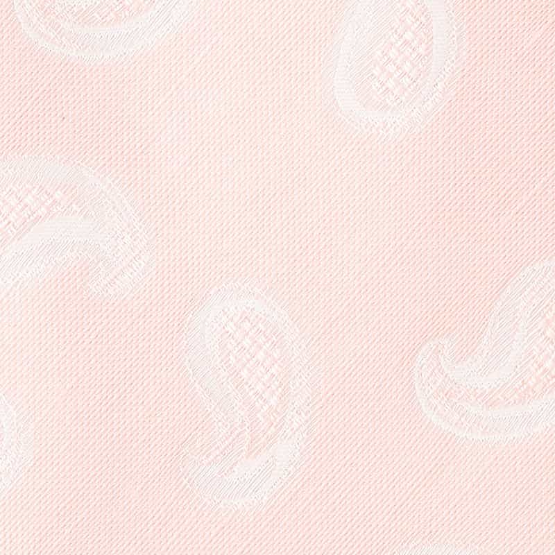 BARNEYS NEW YORK ペイズリー柄タイ PINK