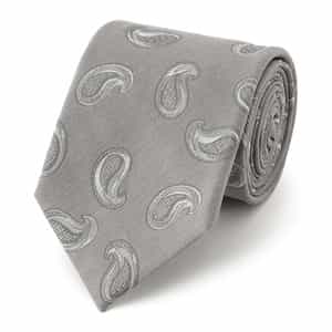 ペイズリー柄タイ
