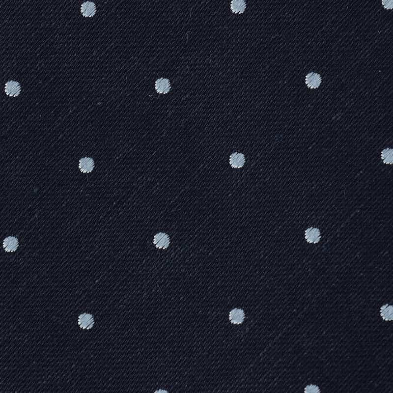 BARNEYS NEW YORK ドット柄タイ NAVY