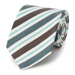 ストライプ柄タイ
