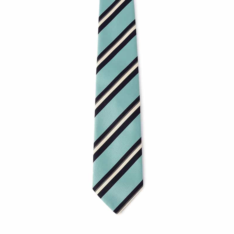 BARNEYS NEW YORK ストライプ柄タイ LIGHT BLUE