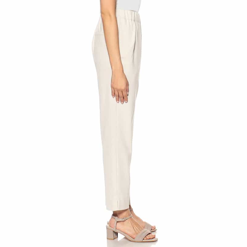 BARNEYS NEW YORK セットアップウォッシャブルジャージーパンツ IVORY