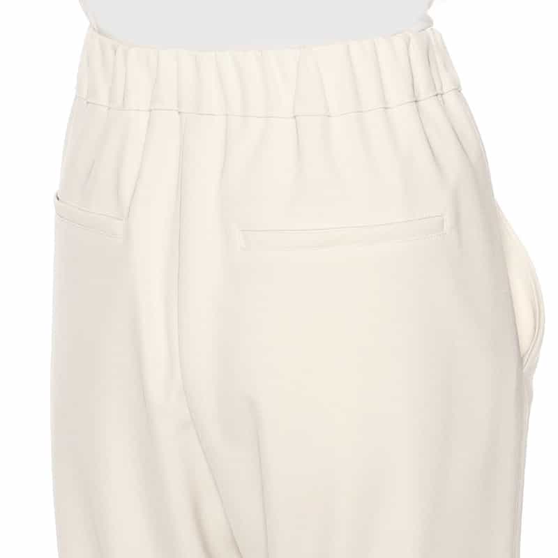 BARNEYS NEW YORK セットアップウォッシャブルジャージーパンツ IVORY