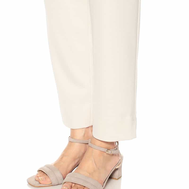BARNEYS NEW YORK セットアップウォッシャブルジャージーパンツ IVORY