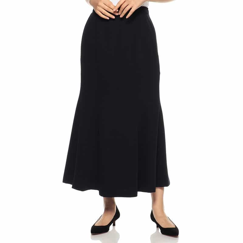 BARNEYS NEW YORK セットアップウォッシャブルマーメイドスカート DARK NAVY