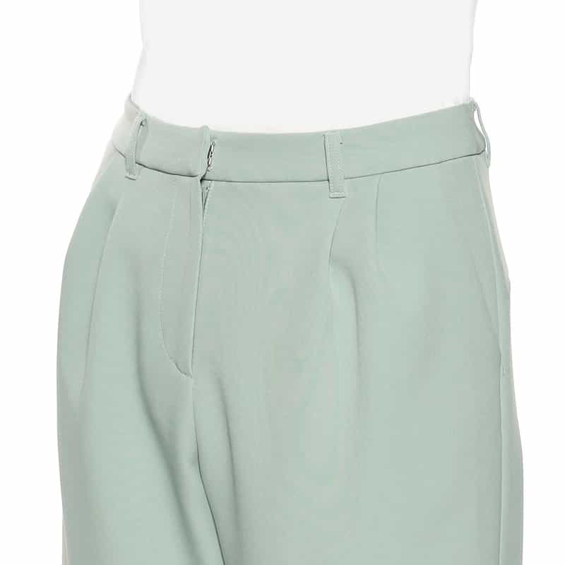 BARNEYS NEW YORK ウォッシャブルツイルワイドパンツ LIGHT BLUE