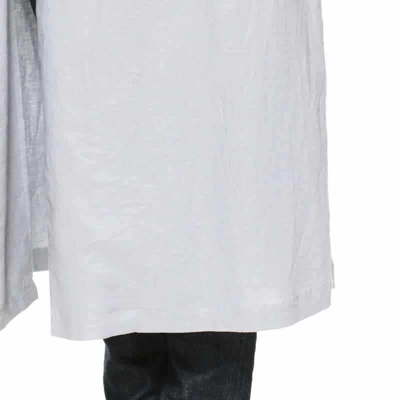 BARNEYS NEW YORK ベルテッドトッパーコート LIGHT BLUE