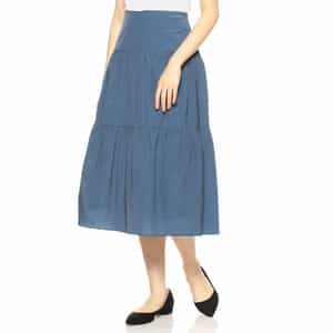 ウォッシャブルティアードスカート