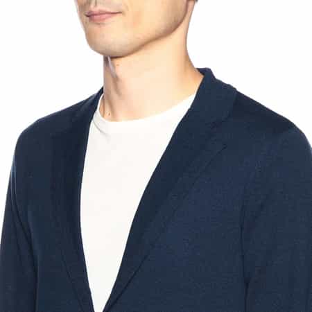 レーヨン×コットン×リネンニットジャケット（2172030）｜BARNEYS