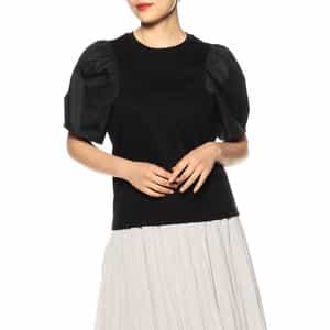 ウォッシャブルコンビネーションボリュームスリーブカットソー