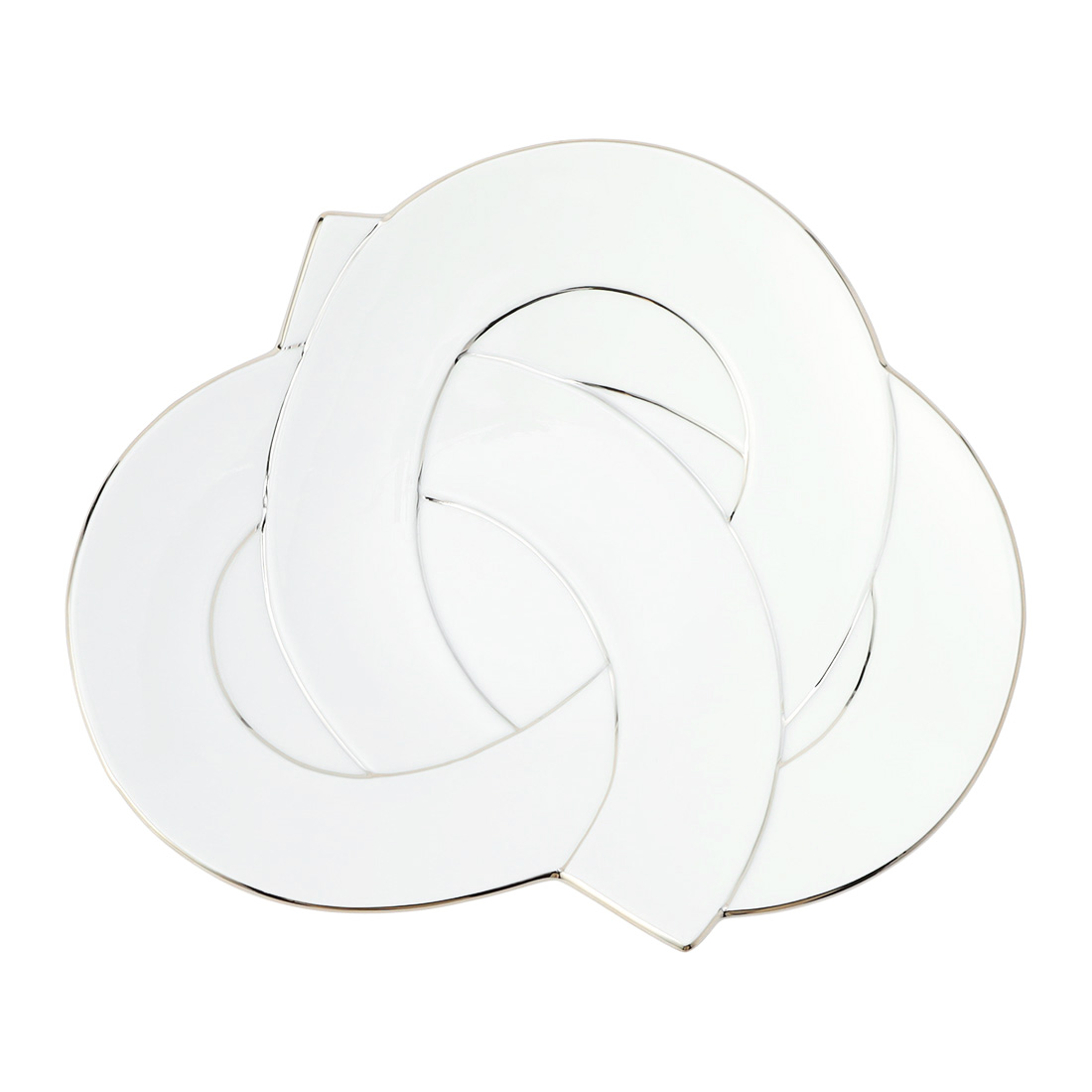 TASEIGAMA＜タイセイガマ＞ 結び皿 （プラチナ）