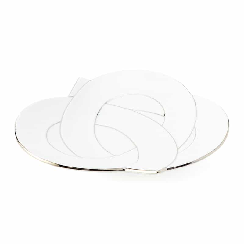 TASEIGAMA TASEIGAMA＜タイセイガマ＞ 結び皿 （プラチナ） PLATINUM