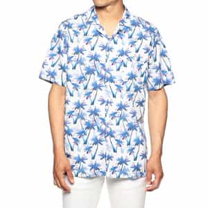 プリントオープンカラーシャツ