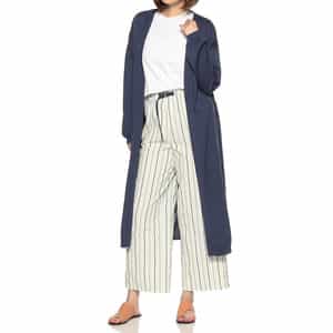 シルクコットンニットロングカーディガン