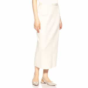 ウォッシャブルコットンニットタイトスカート