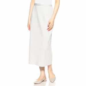 ウォッシャブルコットンニットタイトスカート