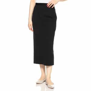 ウォッシャブルコットンニットタイトスカート