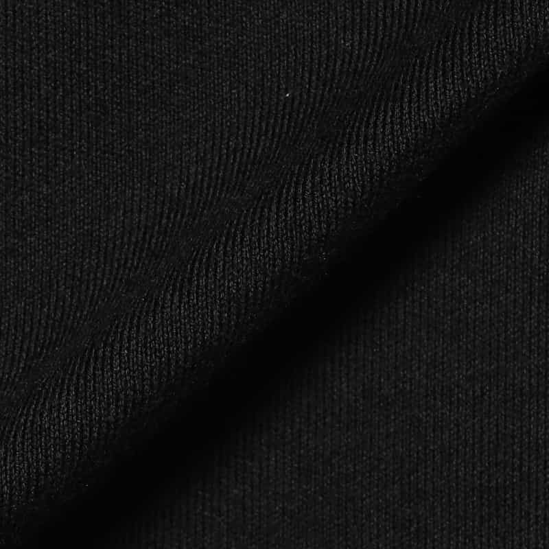 BARNEYS NEW YORK ウォッシャブルコットンニットタイトスカート BLACK