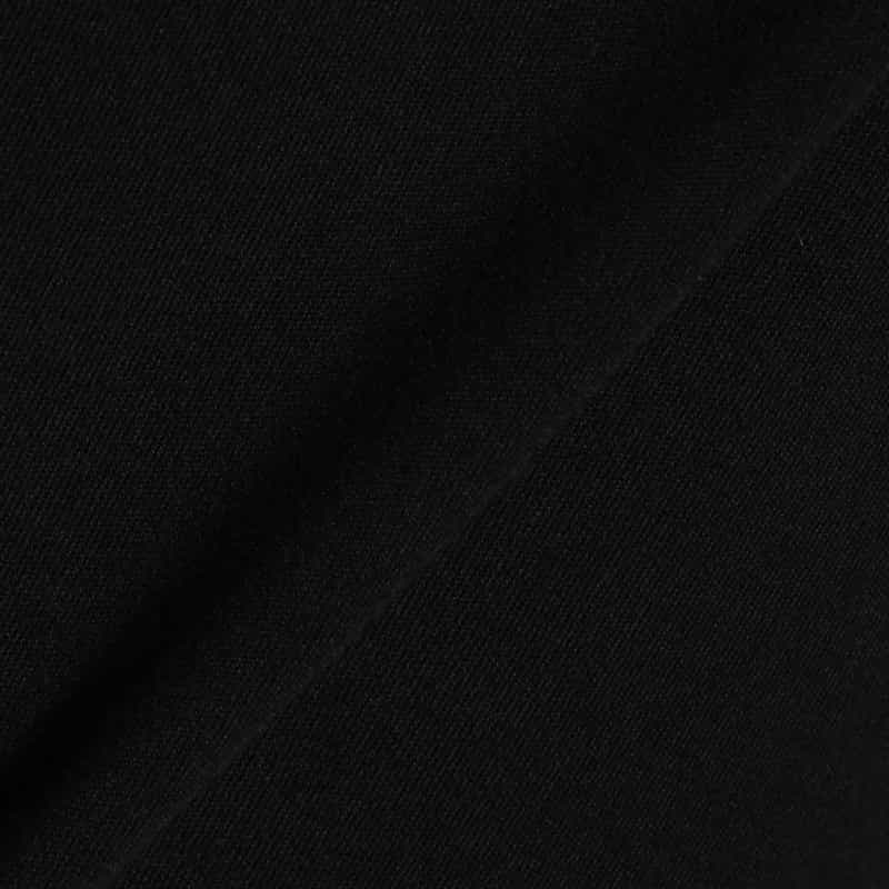 BARNEYS NEW YORK ウォッシャブルコットンAラインドレス BLACK