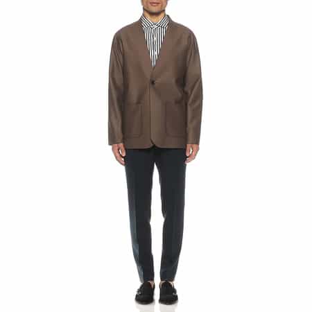 ノーカラージャケット（2172434）｜BARNEYS NEW YORK(バーニーズ
