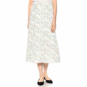 セットアップウォッシャブルプリントスカート