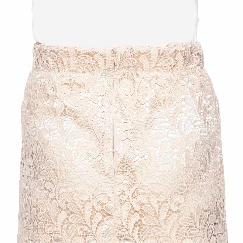 BARNEYS NEW YORK セットアップウォッシャブルレーススカート LIGHT PINK