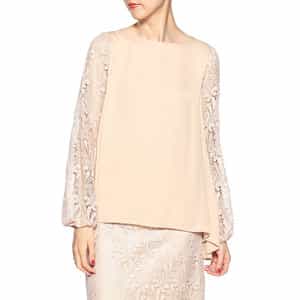 セットアップウォッシャブルコンビネーションブラウス