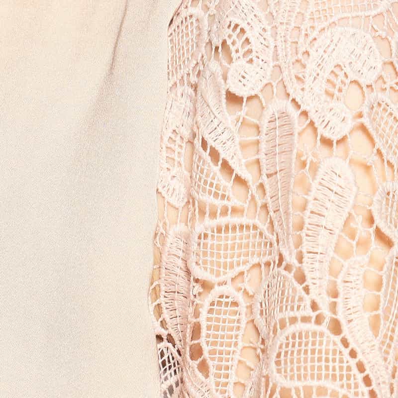 BARNEYS NEW YORK セットアップウォッシャブルコンビネーションブラウス LIGHT PINK