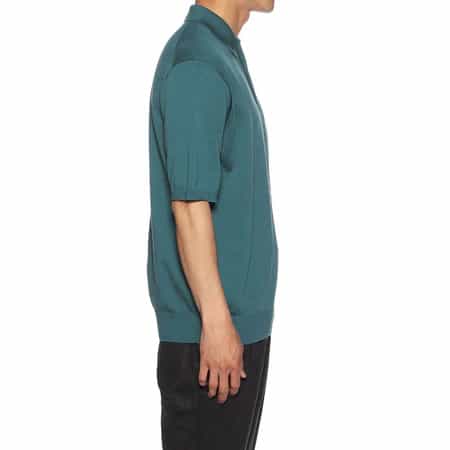 バーニーズニューヨーク　BARNEYSNEWYORK ニットポロシャツ　Ｓサイズ ブリスター編みニット スキッパーポロシャツ（2238759