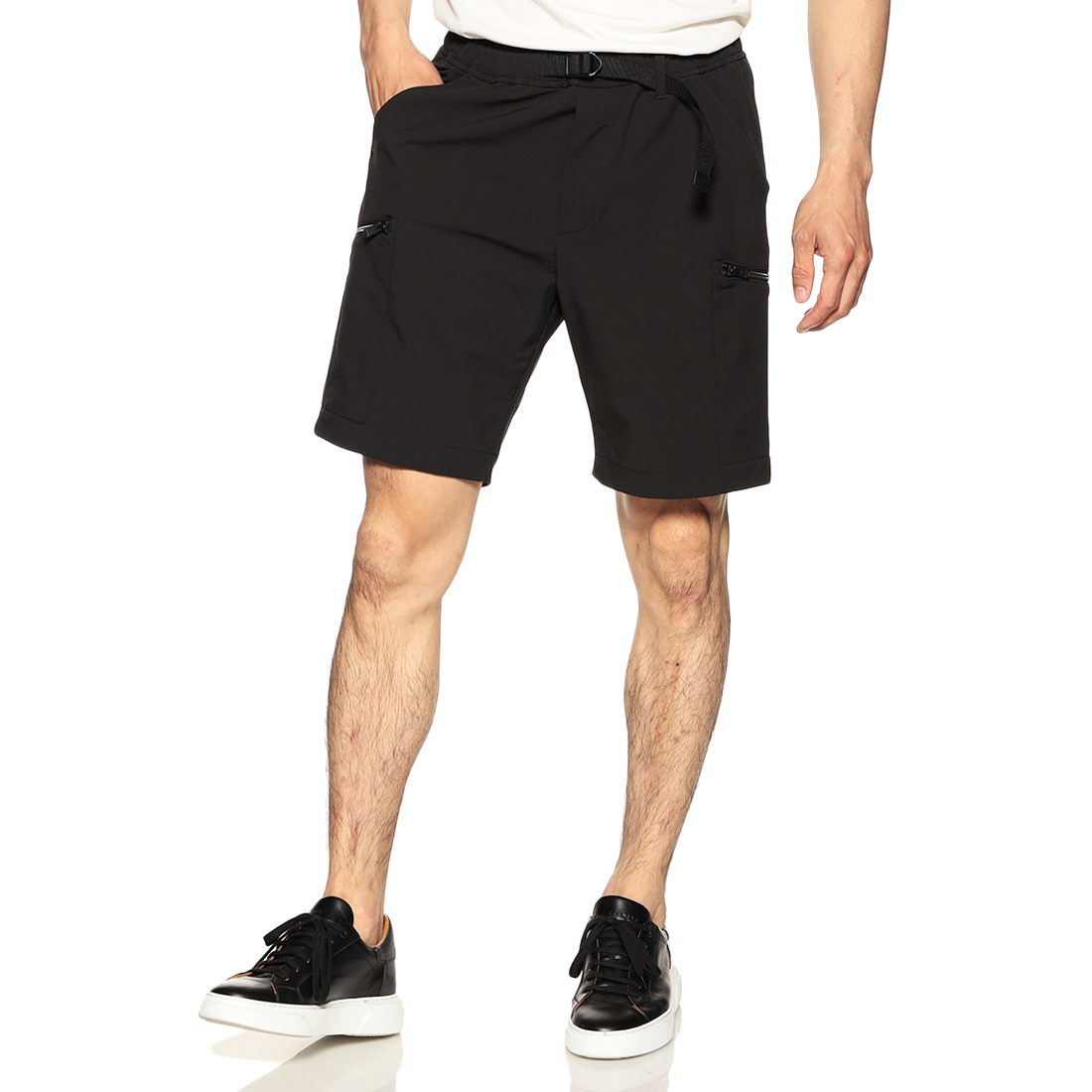 セットアップナイロンストレッチショーツ