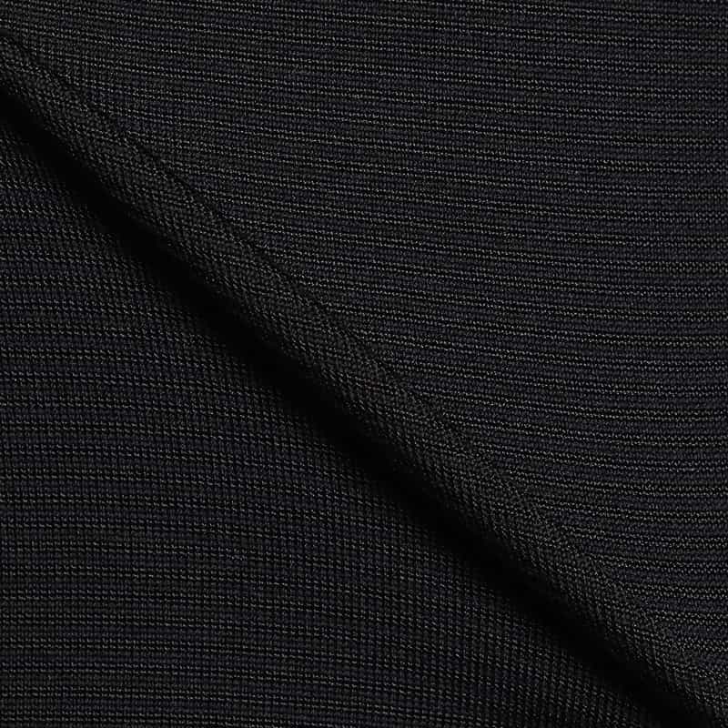 BARNEYS NEW YORK マイクロボーダーニットソー BLACK