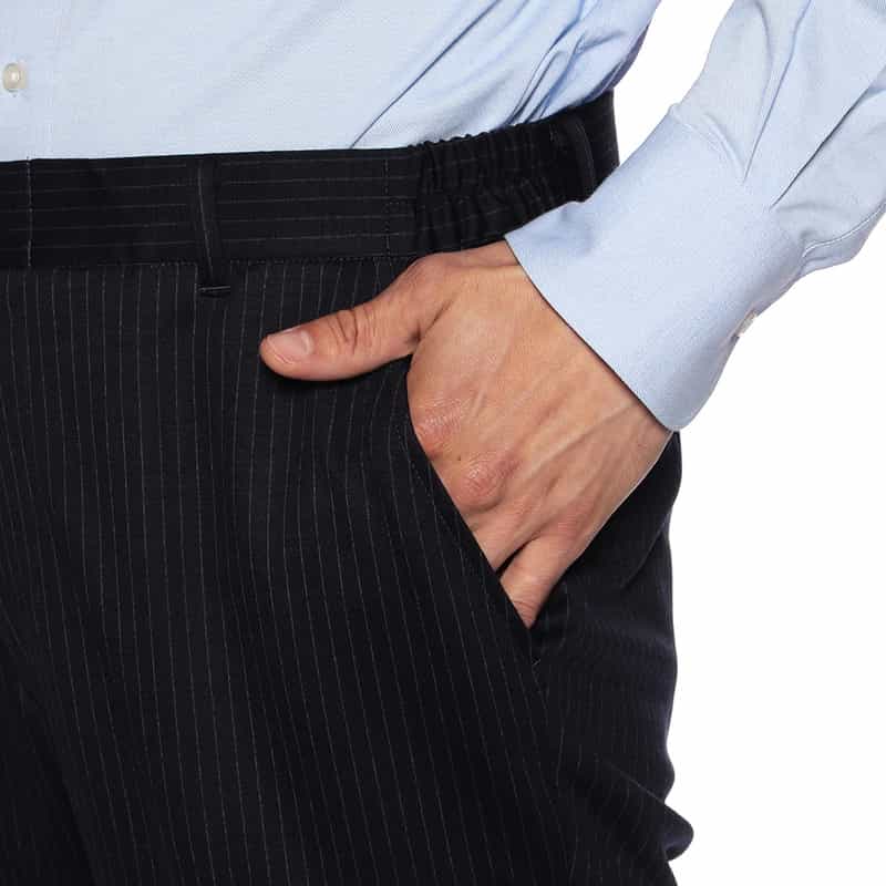 BARNEYS NEW YORK セットアップジャージーパンツ NAVY