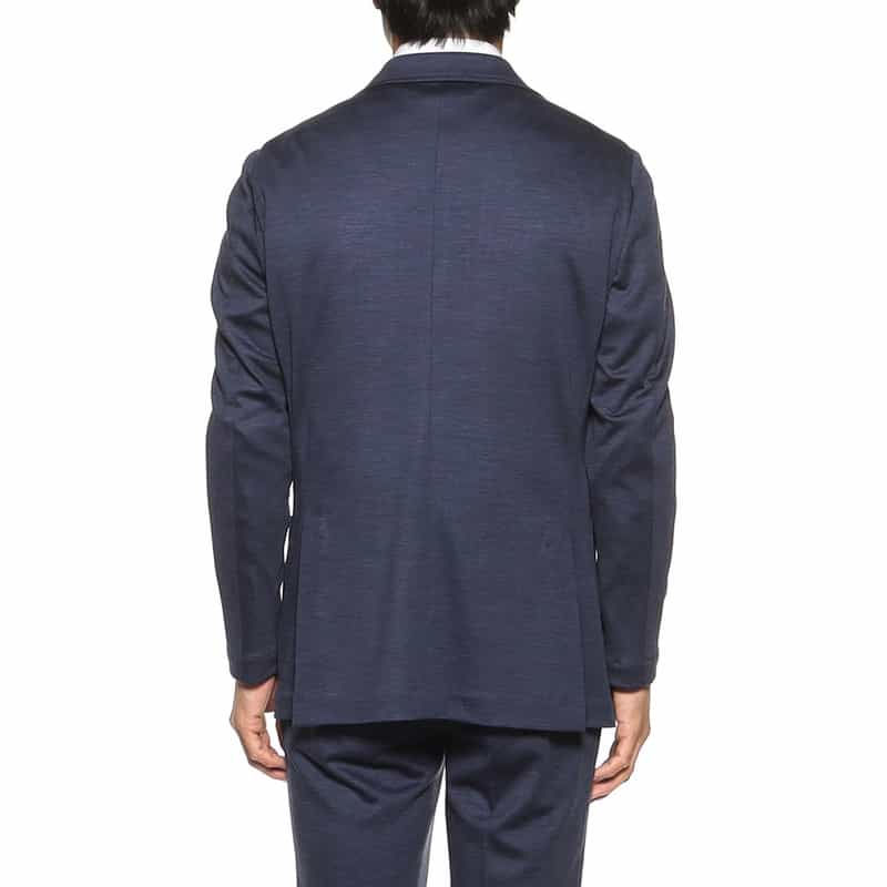 BARNEYS NEW YORK セットアップウールジャージージャケット BLUE