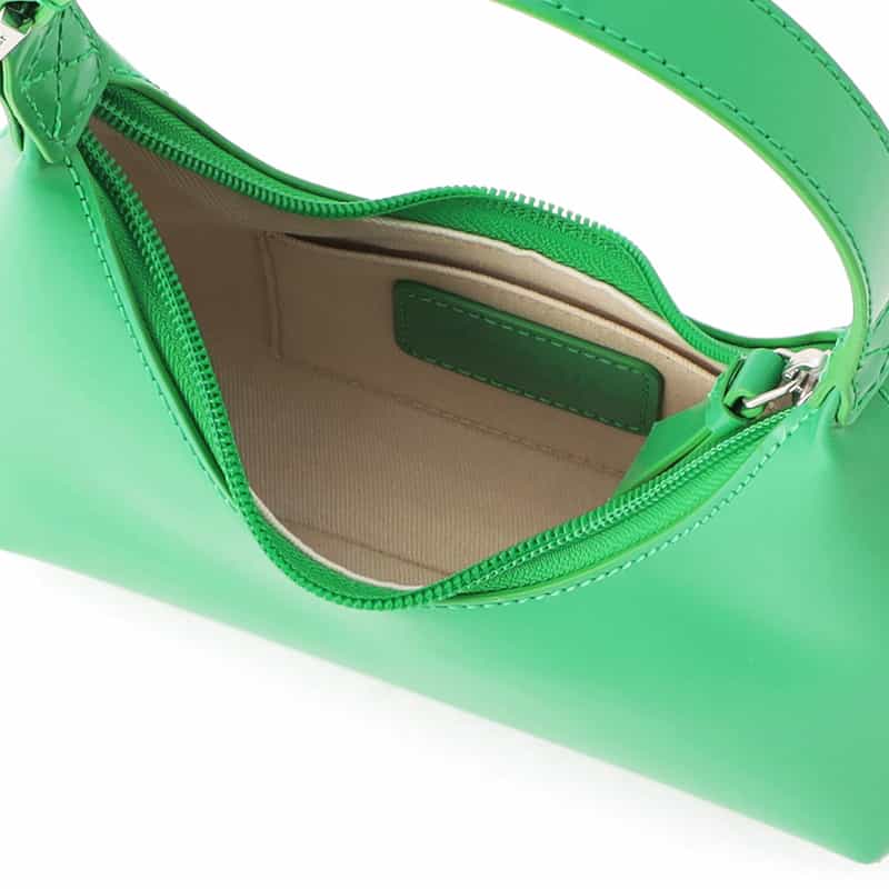 BY FAR ワンハンドルミニバッグ GREEN