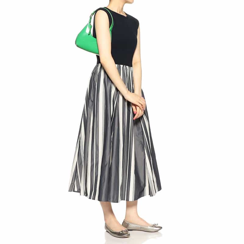 BY FAR ワンハンドルミニバッグ GREEN