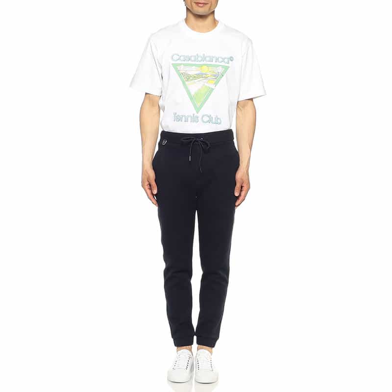 CITERA CITERA＜シテラ＞バーニーズ　ニューヨーク限定ドローストリングスウェットパンツ “WEAVER“ NAVY