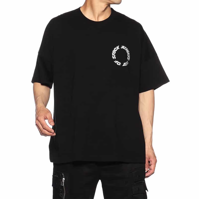 AOOS 限定プリントTシャツ BLACK