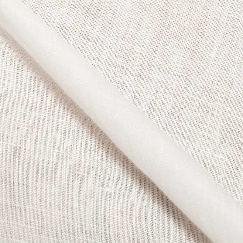 GIVE LIFE バーニーズ　ニューヨーク限定リネンオープンカラーシャツ WHITE