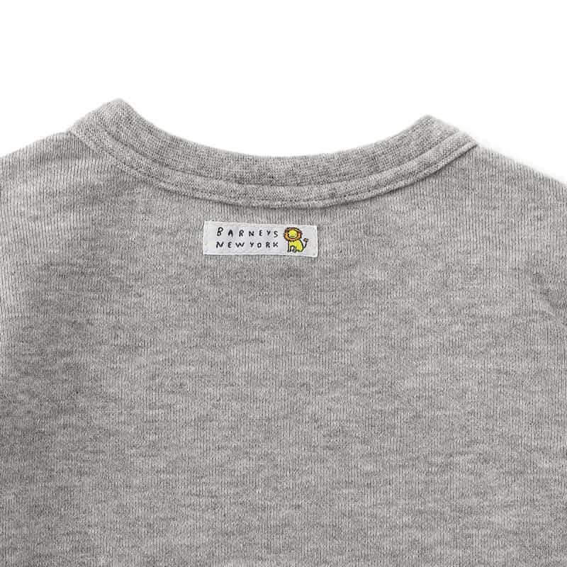 BARNEYS NEW YORK ライオンベビースウェットプルオーバー GRAY