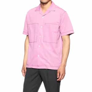 鹿の子オープンカラーシャツ（2174473）｜BARNEYS NEW YORK