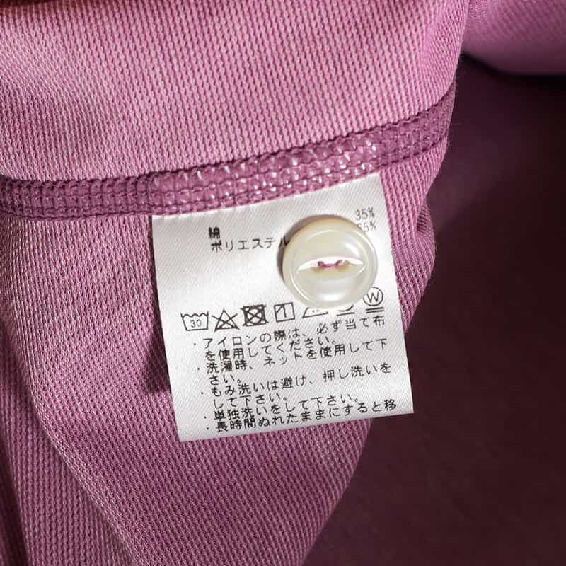 BARNEYS NEW YORK 鹿の子オープンカラーシャツ PINK