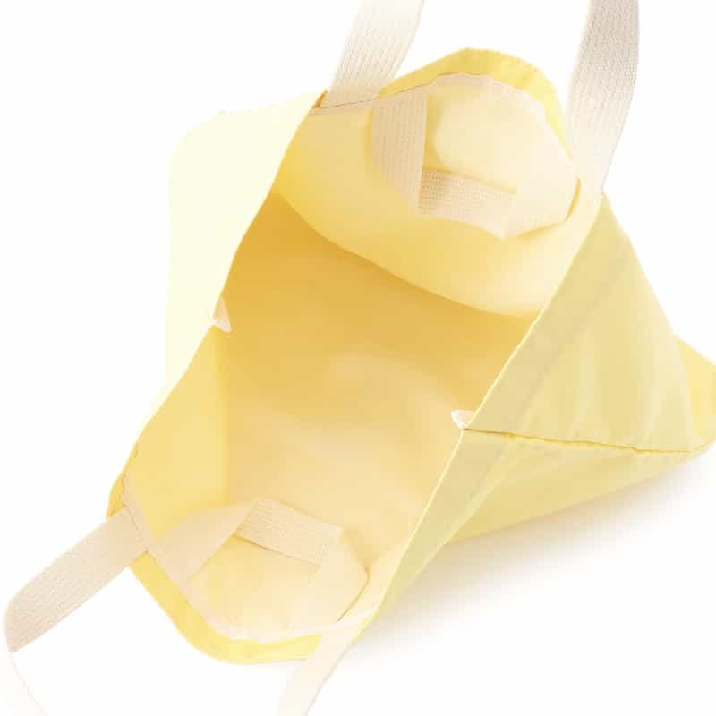 BARNEYS NEW YORK ライオンワッペン付きレッスンバッグ LIGHT YELLOW