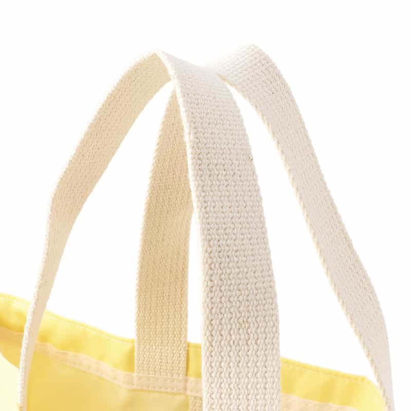 BARNEYS NEW YORK ライオンワッペン付きレッスンバッグ LIGHT YELLOW