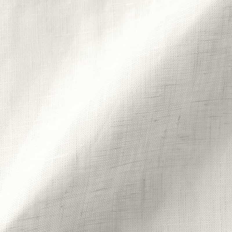 BARNEYS NEW YORK オープンカラーリネンシャツ WHITE