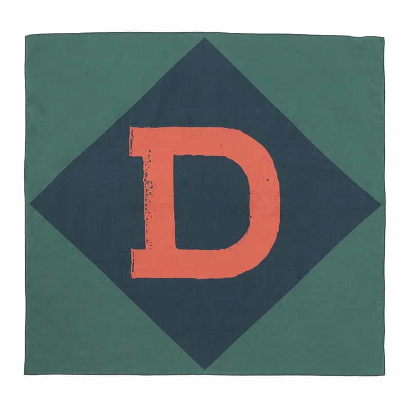 DRAKE'S スカーフ GREEN