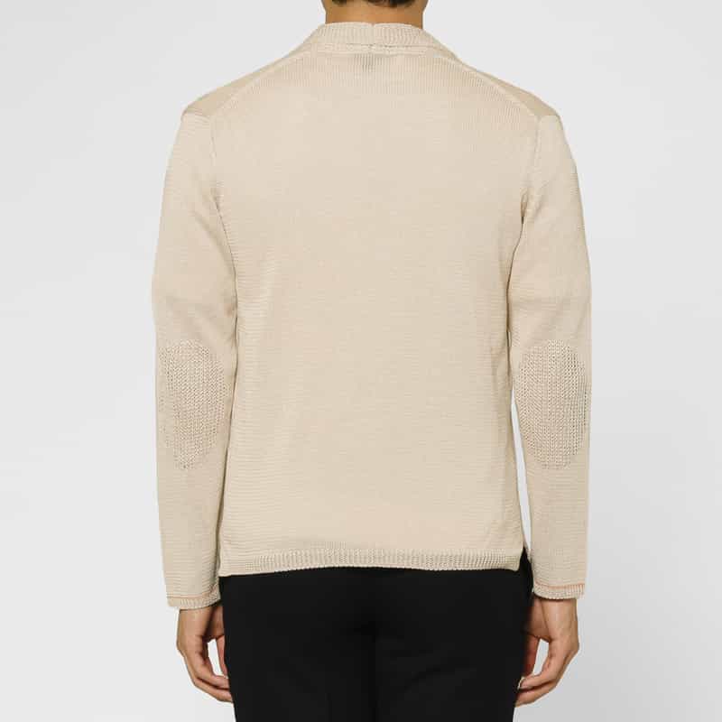 BARNEYS NEW YORK コットン素材ニットカーディガン BEIGE